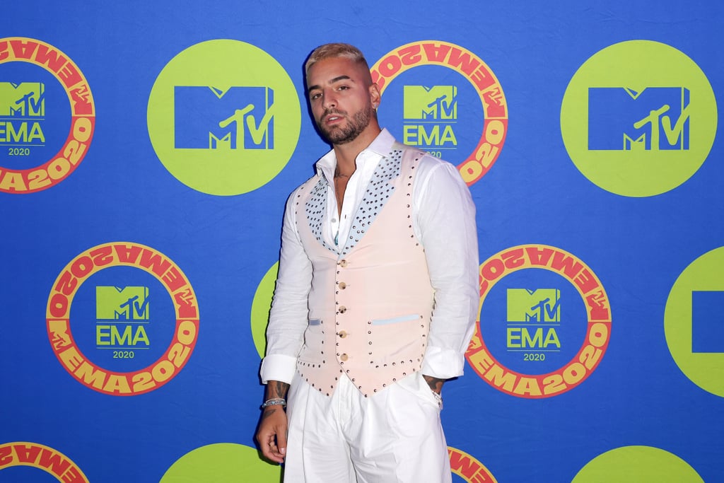 Maluma at the 2020 MTV EMA