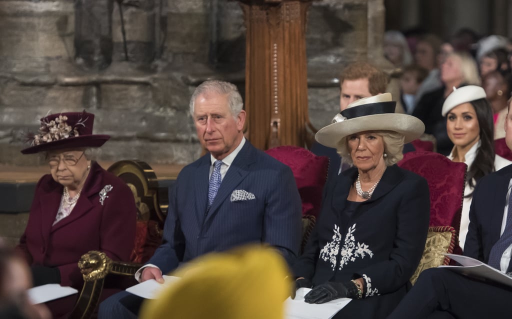 March: They Made Their First Official Appearance With Queen Elizabeth II