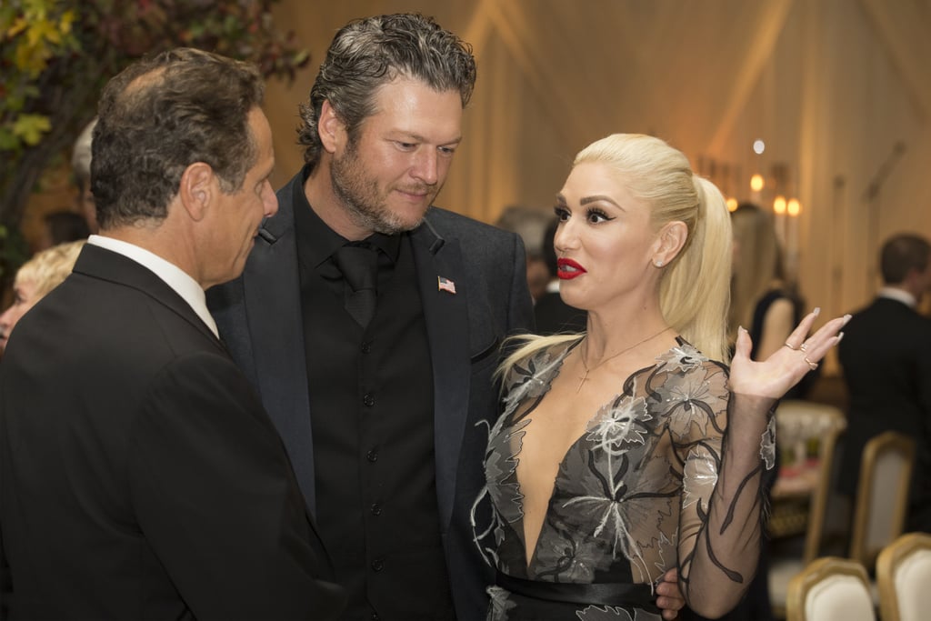 Gwen Stefani and Blake Shelton at White House State Dinner