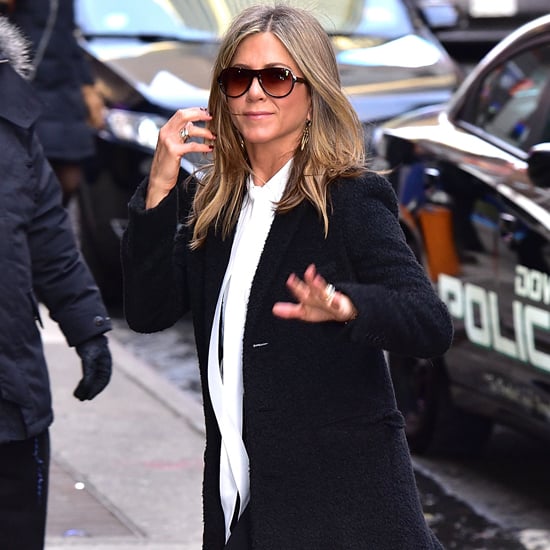 Jennifer Aniston Wearing Tights