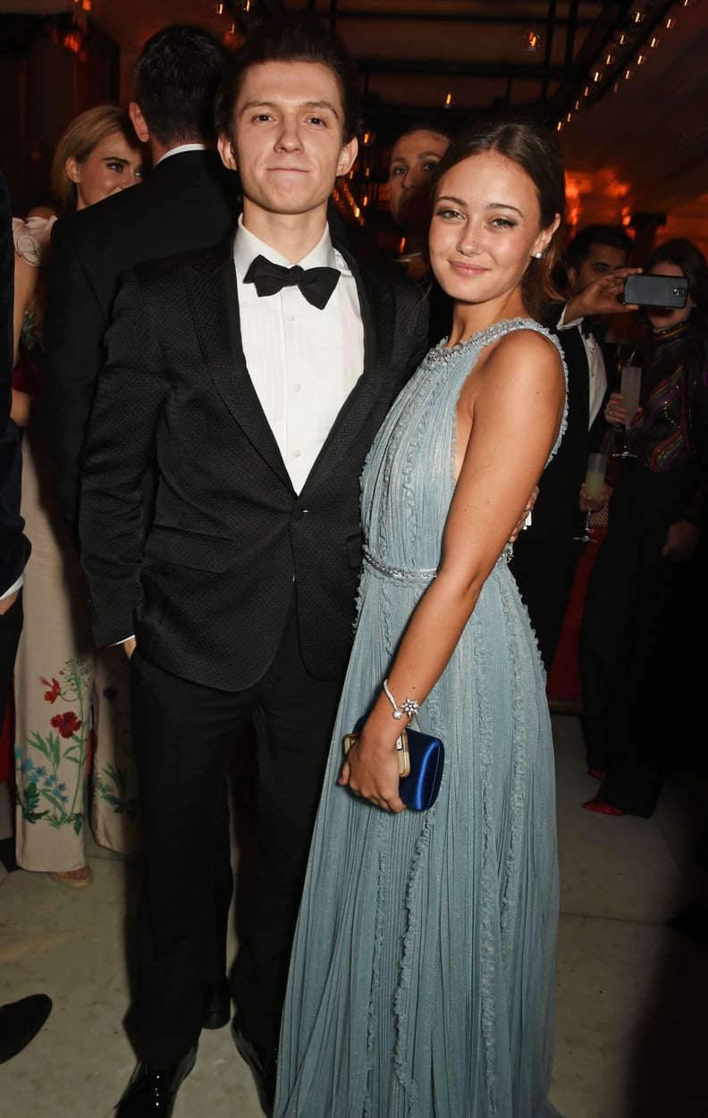 Tom Holland and Ella Purnell (2017)