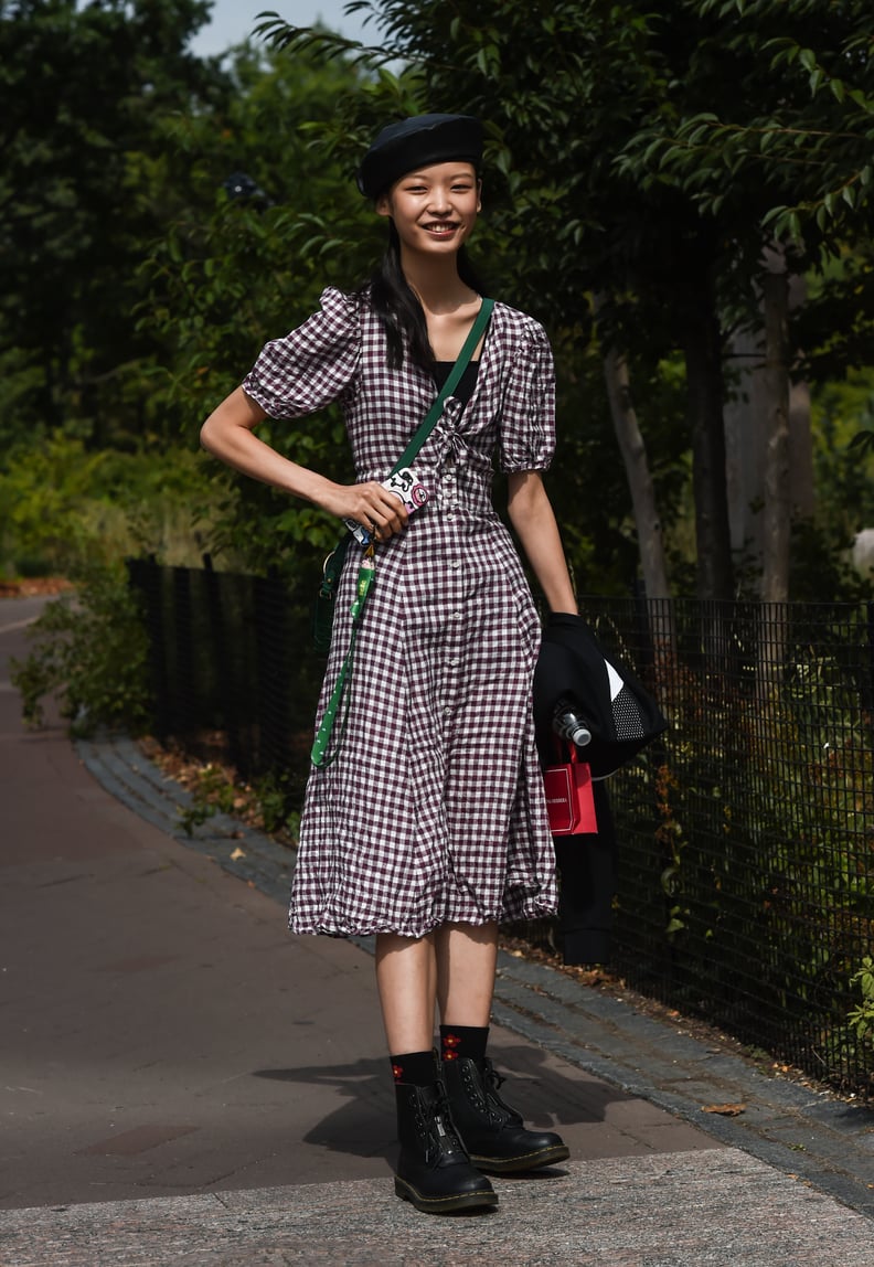 90s dress with boots hotsell