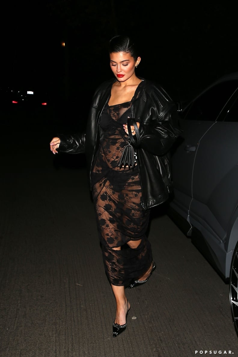 Kylie Jenner at Yazawa Japanese BBQ in Beverly Hills