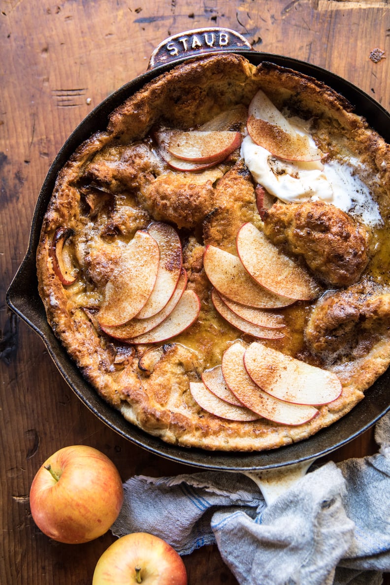 Cinnamon Apple Puffed Pancakes