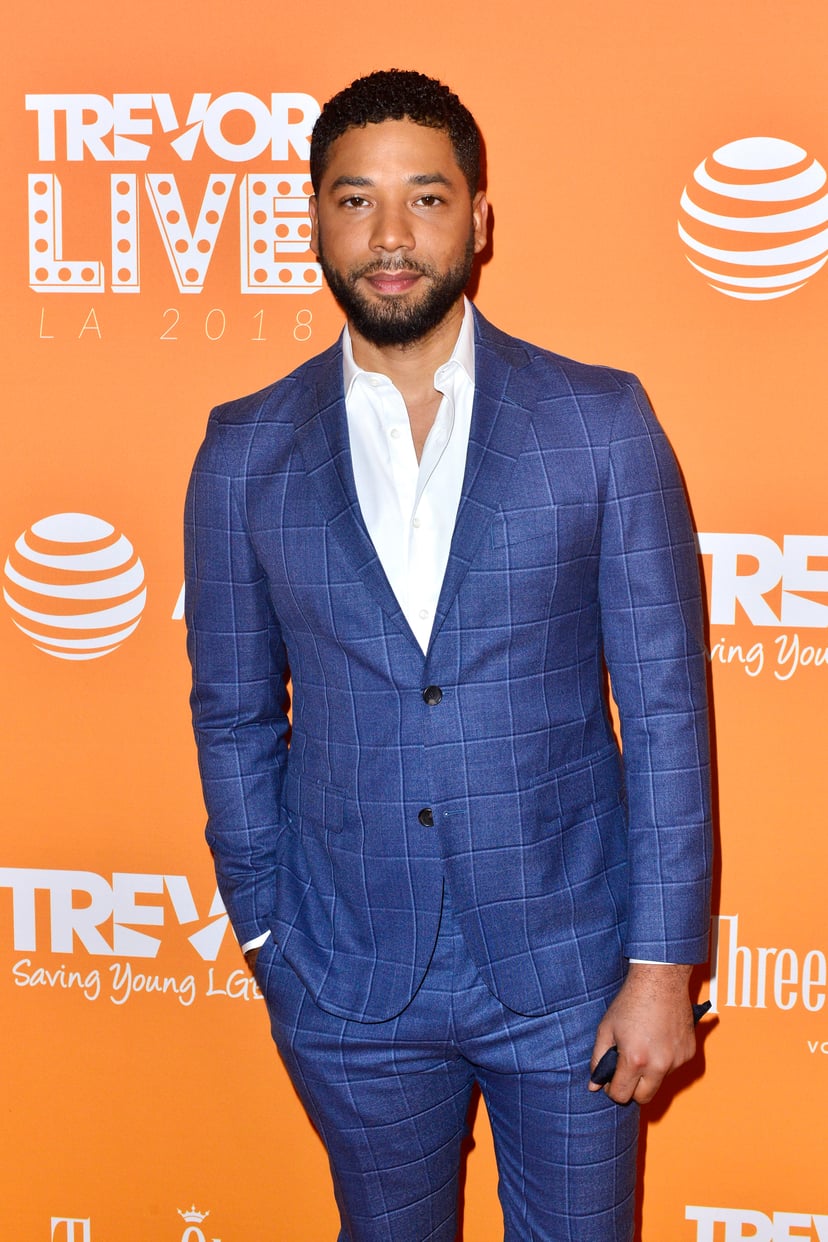 BEVERLY HILLS, CA - DECEMBER 02:  Jussie Smollett attends the Trevor Project's TrevorLIVE LA 2018 at The Beverly Hilton Hotel on December 3, 2018 in Beverly Hills, California.  (Photo by Jerod Harris/Getty Images for The Trevor Project)
