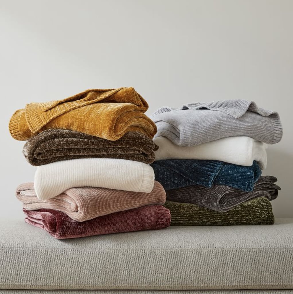 Something Chenille: West Elm Luxe Chenille Throws