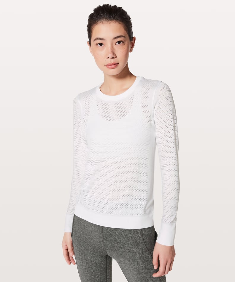 Lululemon Breeze By Long Sleeve Squad Top