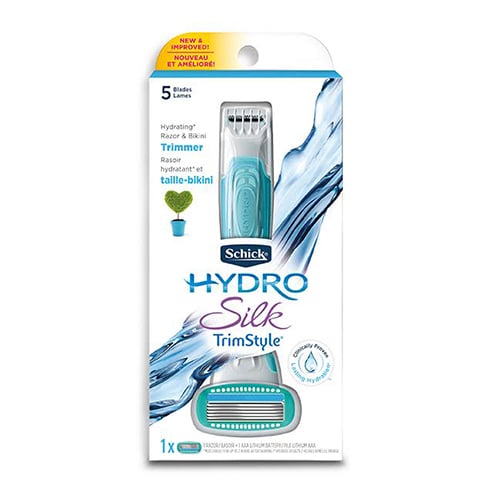 Schick New and Improved Hydro Silk TrimStyle Razor