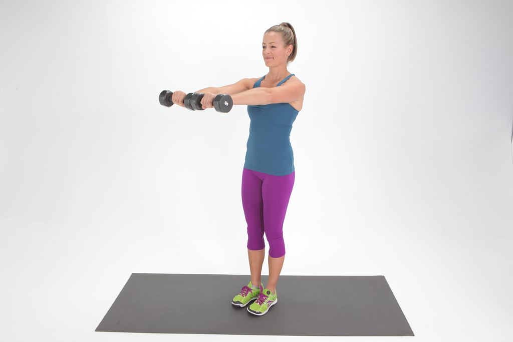 Circuit 2, Exercise 2: Dumbbell Front Arm Raise