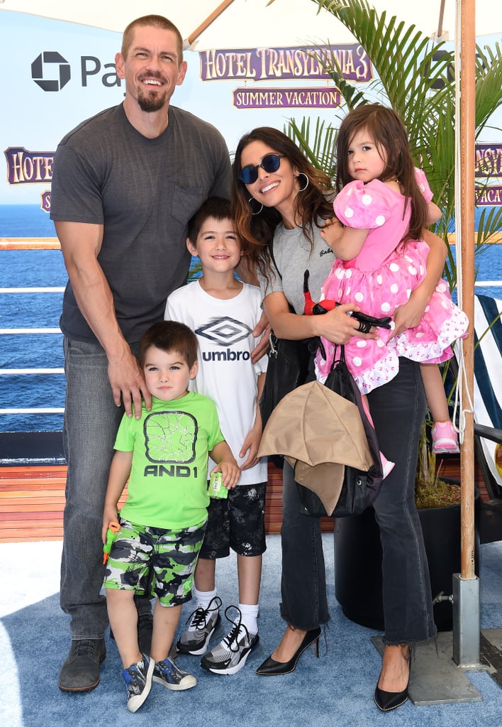 More Pictures of Sarah Shahi and Steve Howey's Kids