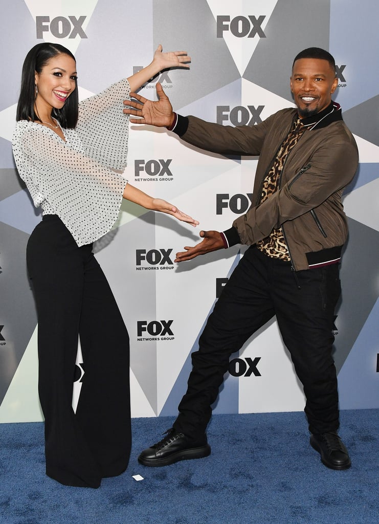 Jamie and Corinne Foxx in 2018