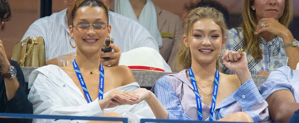 Gigi and Bella Hadid Have 1 Tip For Wearing a Blouse: Loosen Up Those Buttons