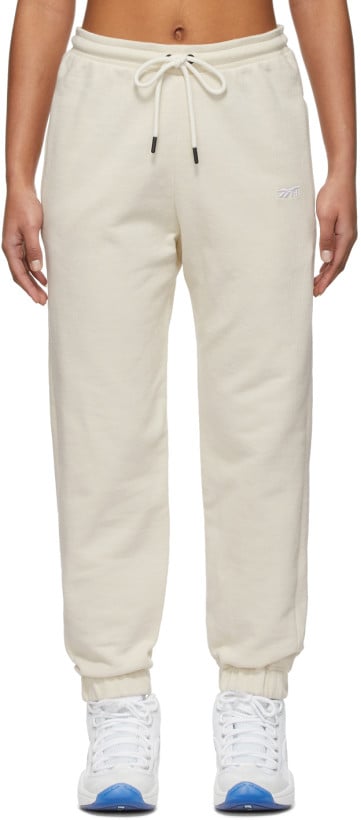 Reebok By Victoria Beckham Off-White Jogger Lounge Pants