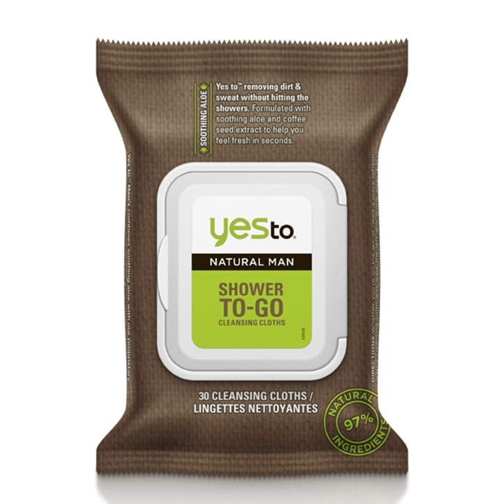 Yes To Natural Man Shower To-Go Cleansing Cloths