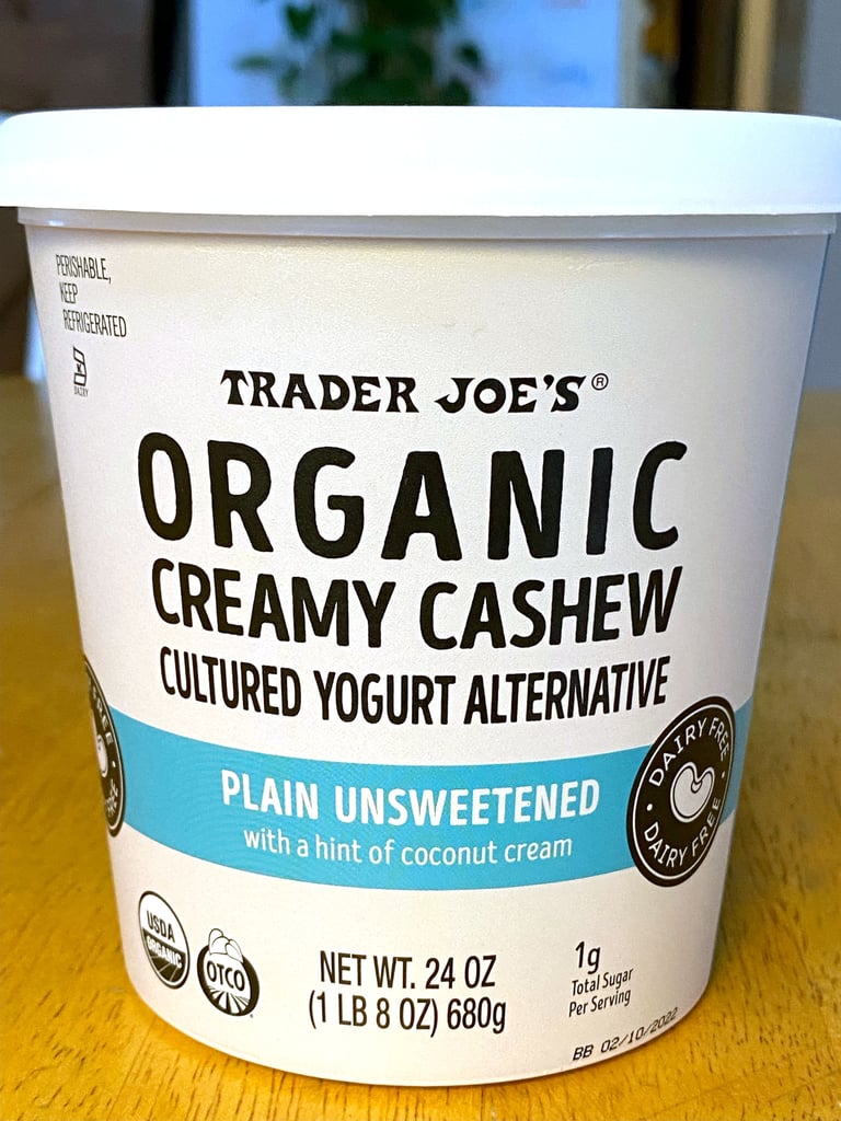 How to Use Trader Joe's Plain Unsweetened Cashew Yogurt