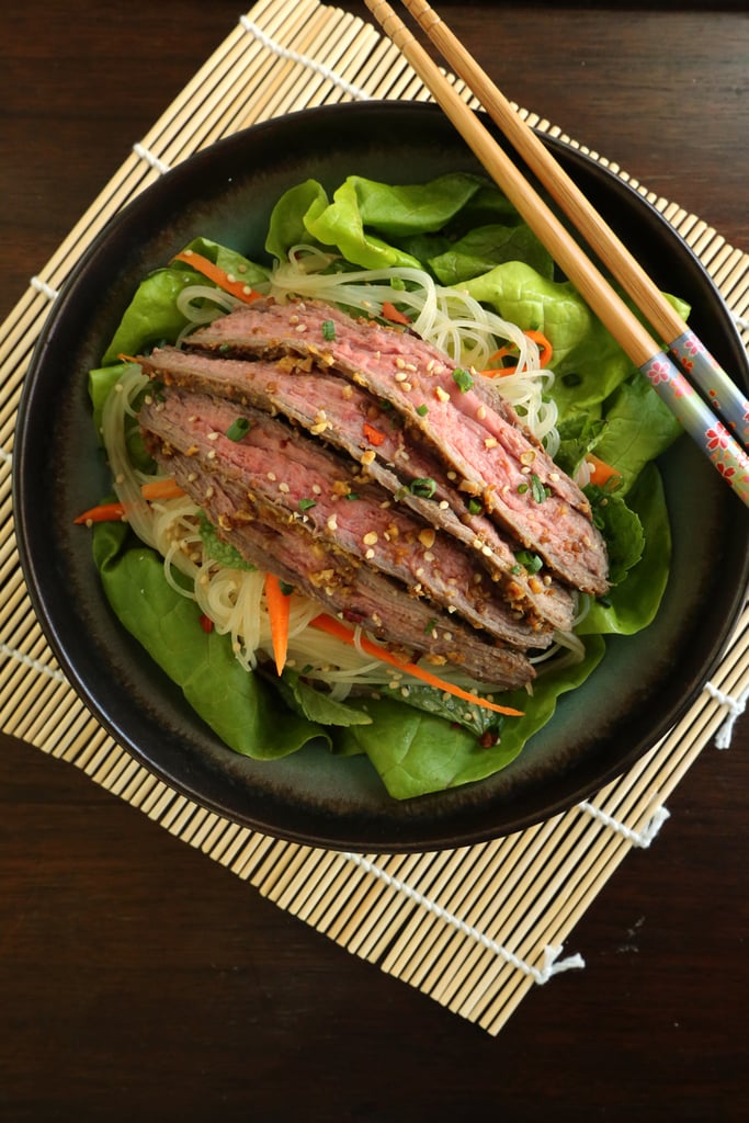 Asian Noodle Salad With Flank Steak