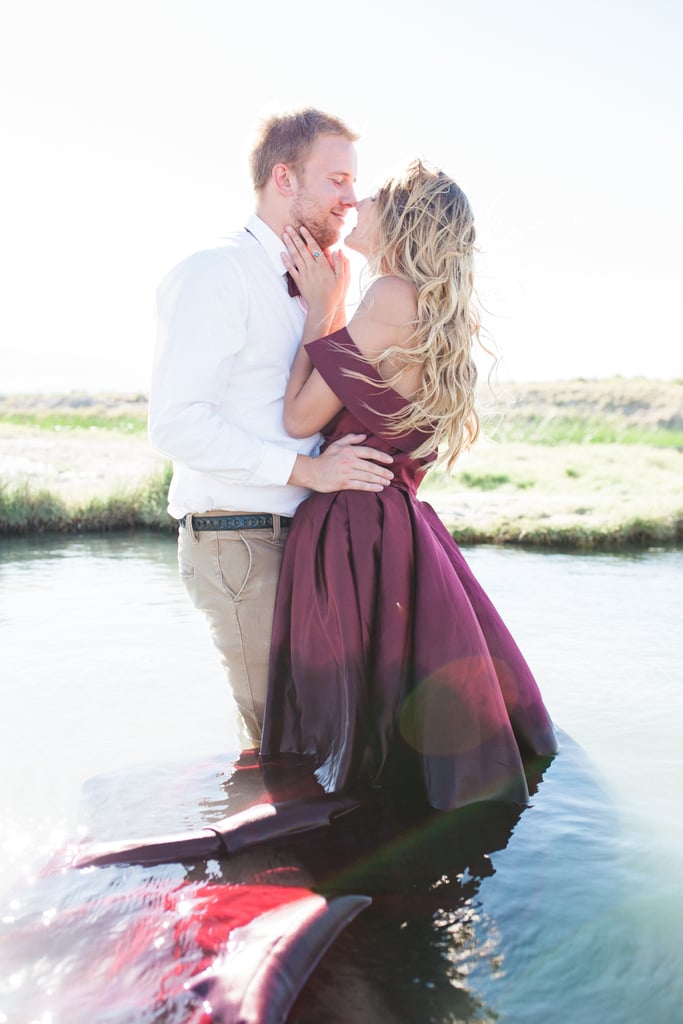 Sexy Desert Engagement Photo Shoot