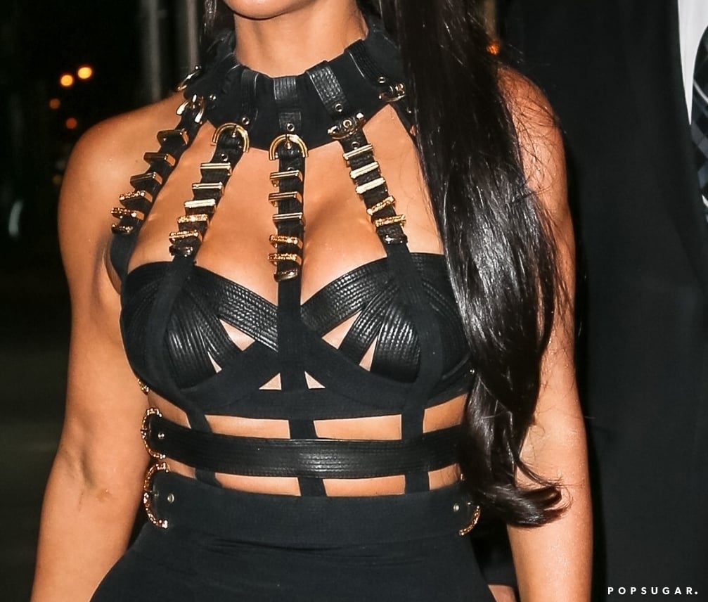 Kim Kardashian Versace Met Gala Afterparty Dress