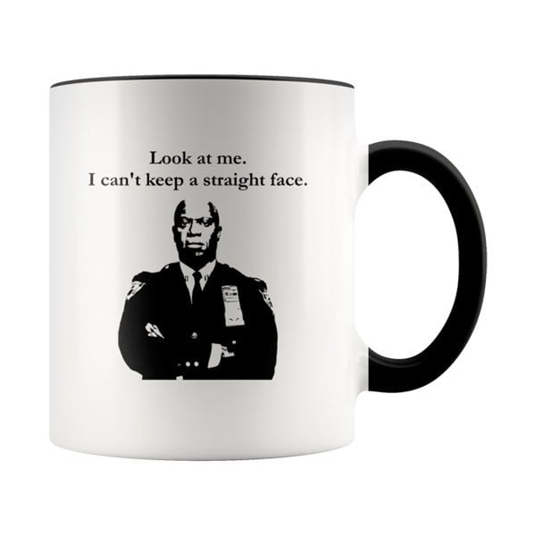 "Can't Keep a Straight Face" Mug
