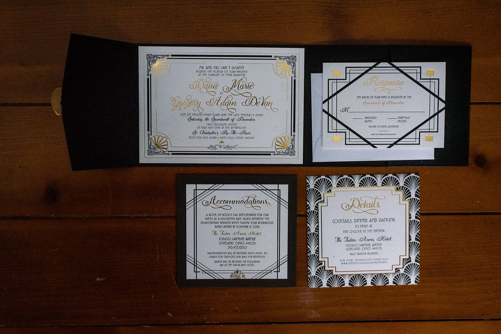 Gatsby-Inspired Winter Wedding