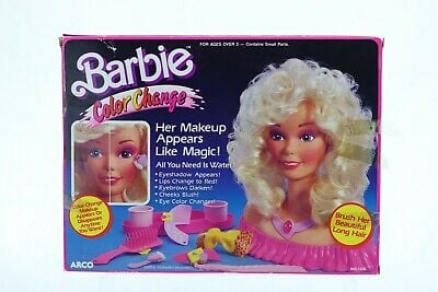 1989 Barbie Color Change Makeup Center