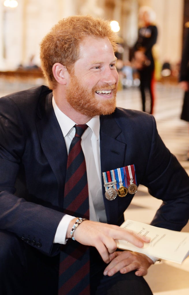 Prince Harry Facial Scruff Pictures October 2015