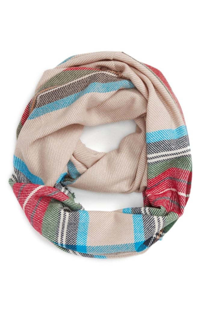 Plaid Infinity Scarf