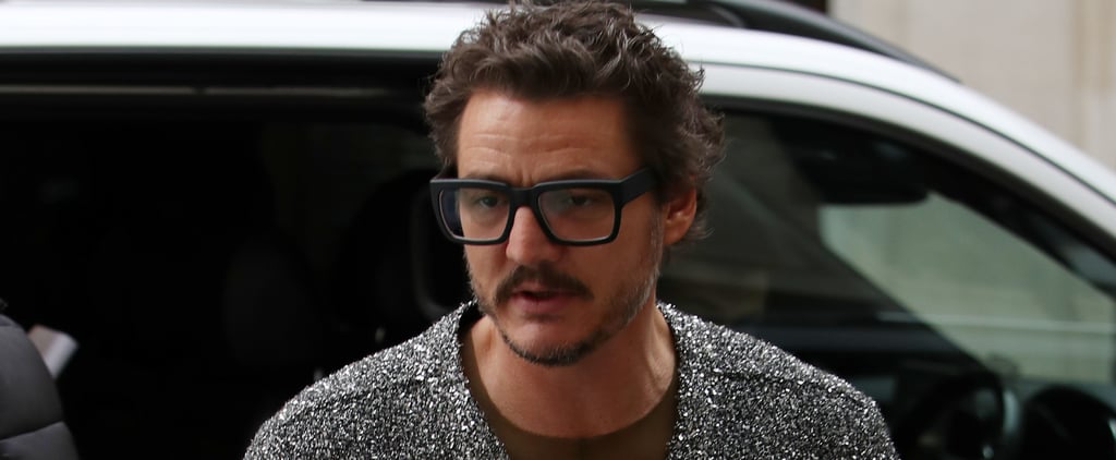 Pedro Pascal's Sparkly Cardigan Proves He's a Style Icon