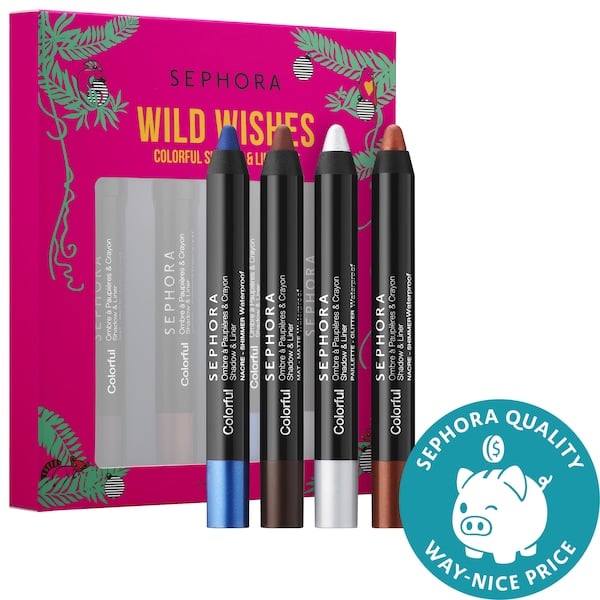 Sephora Collection Wild Wishes Colorful Shadow and Liner Set