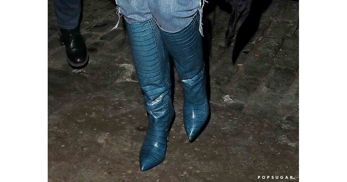 Kendall Jenner's Animal-Print Boots | POPSUGAR Fashion Photo 3