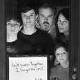 Photographer Takes Stunning Portraits Through Windows of Families Social Distancing