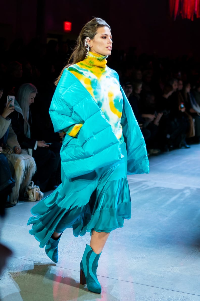 Ashley Graham Walking in Prabal Gurung