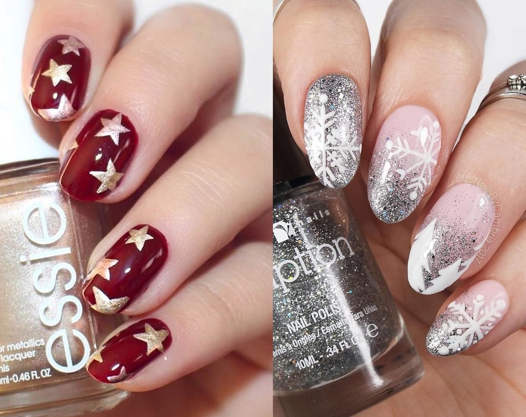 5. "Sparkly Holiday Nail Designs" - wide 4