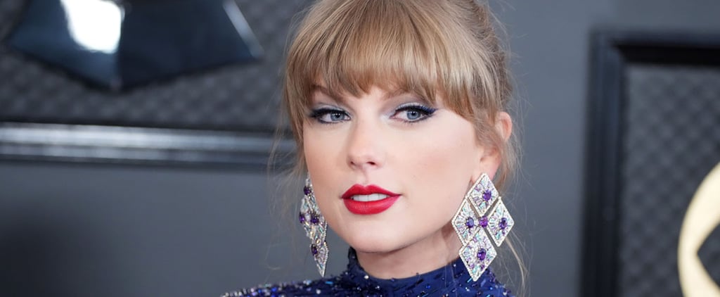 Taylor Swift's Sequin Etro Dress at 2023 Grammys Afterparty