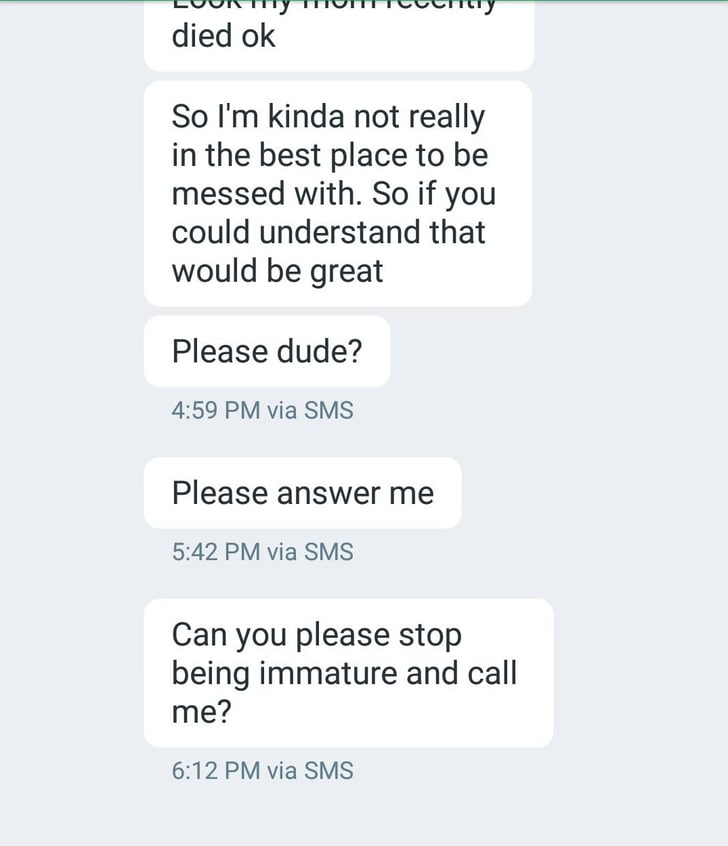 Text Messages From Guy Being Rejected Popsugar Love And Sex Photo 8 