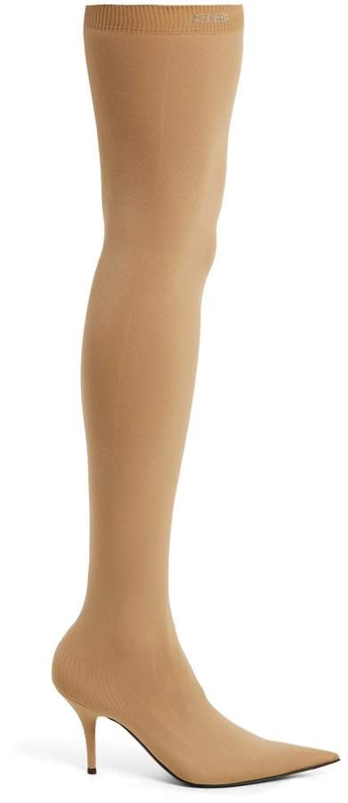 Balenciaga Knife Over-the-Knee Bootie
