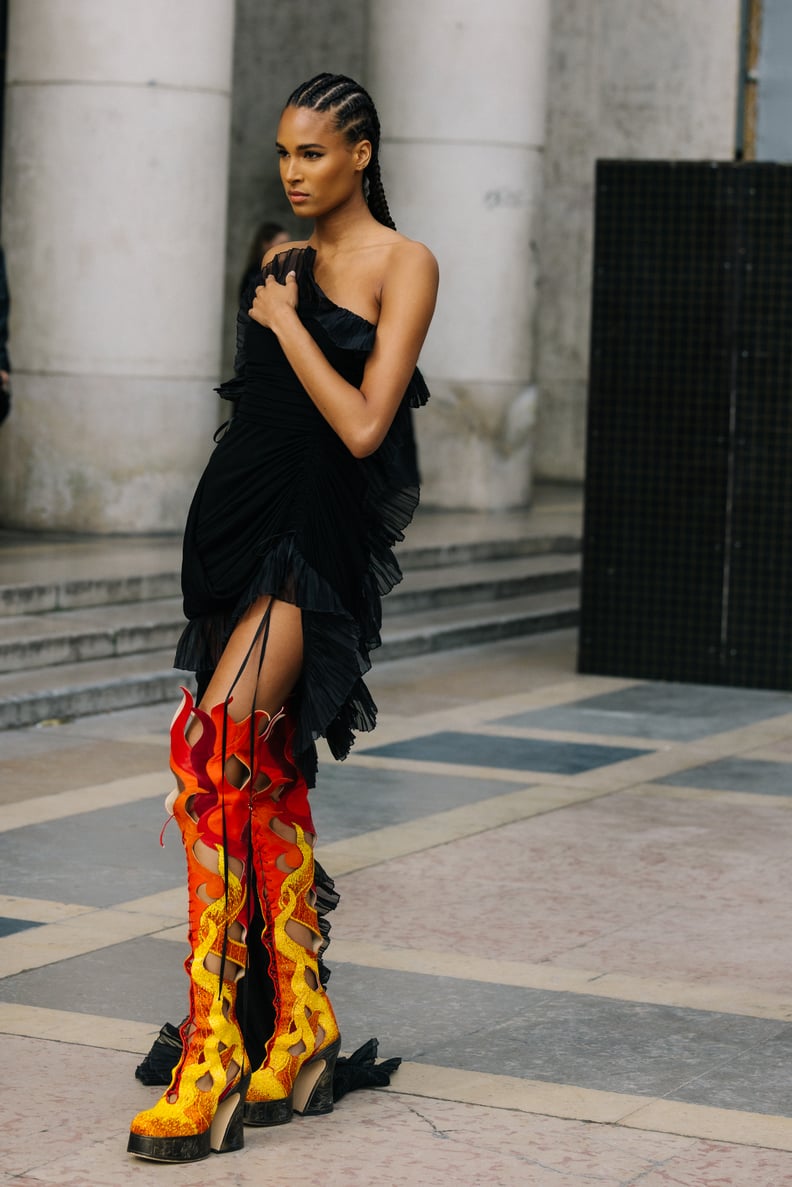 Paris Fashion Week Street Style Day 2