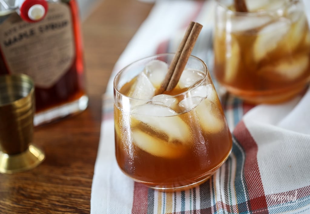 Cider and Maple Old-Fashioned