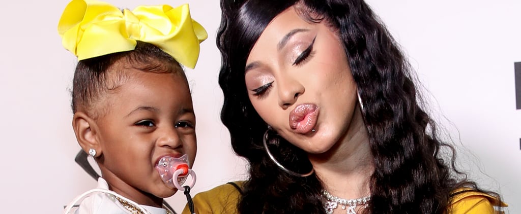 Cardi B Let Kulture Do Her Makeup — See the Pictures