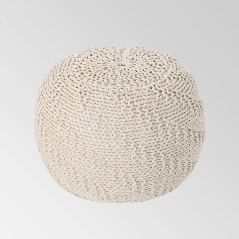 Christopher Knight Home Alwes Knitted Pouf