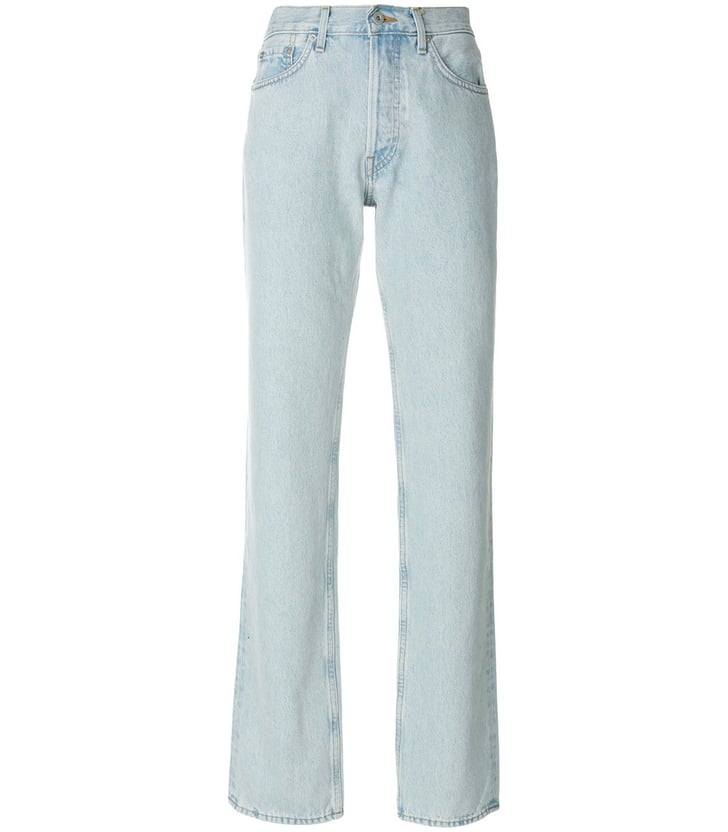 Yeezy Faded Straight Jeans | Kendall Jenner Wearing Baggy Jeans ...