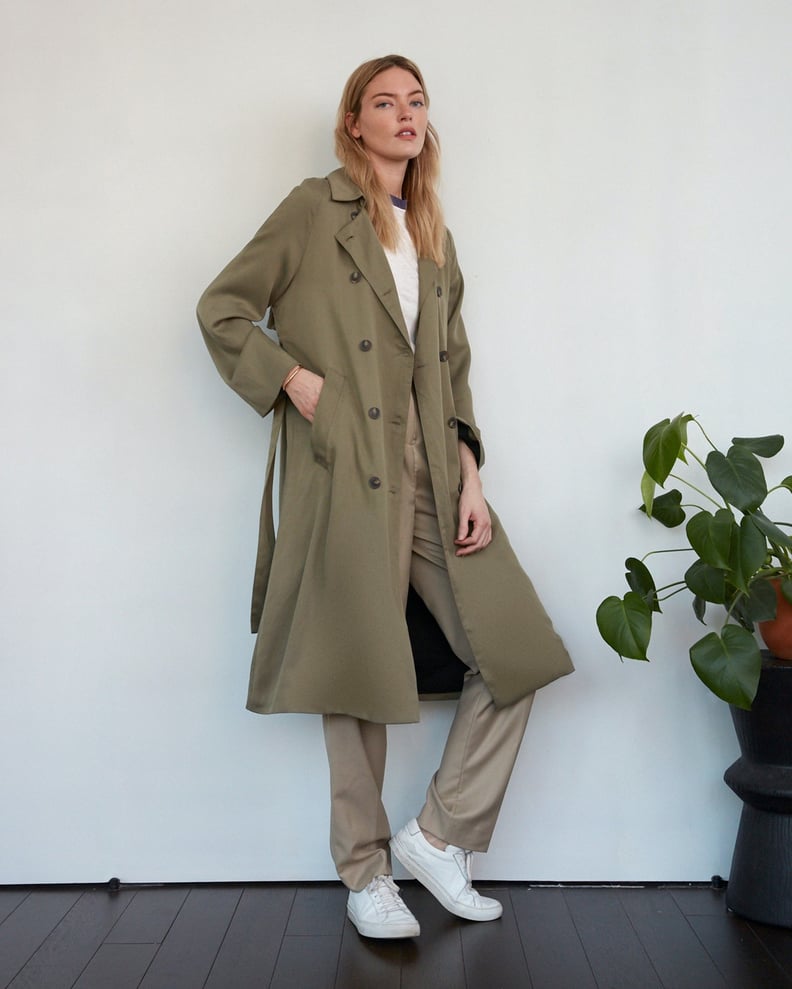 Double Breasted Trench Coat