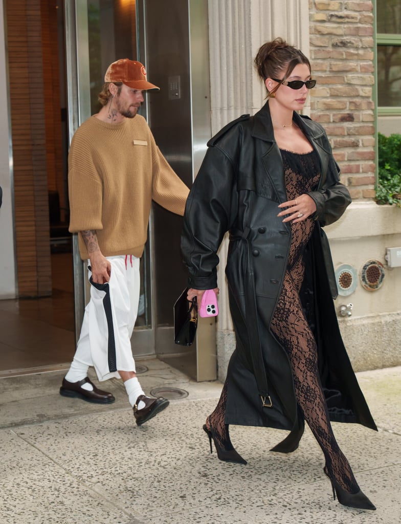 Pregnant Couple Costumes: Hailey Bieber and Justin Bieber