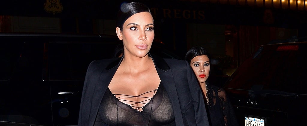 Kim Kardashian's Outfits at Fashion Week Spring 2016