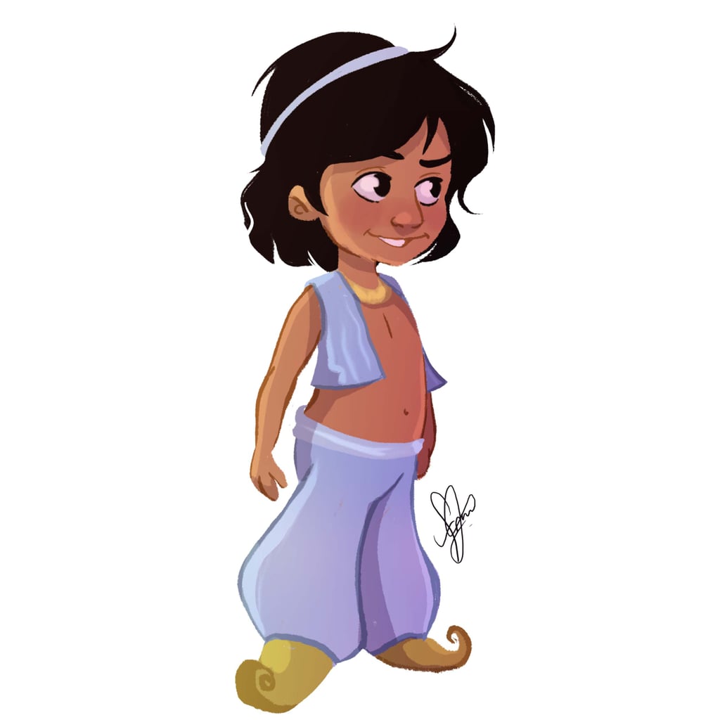 Jasmine as a Boy