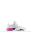fabric & suede calfskin white