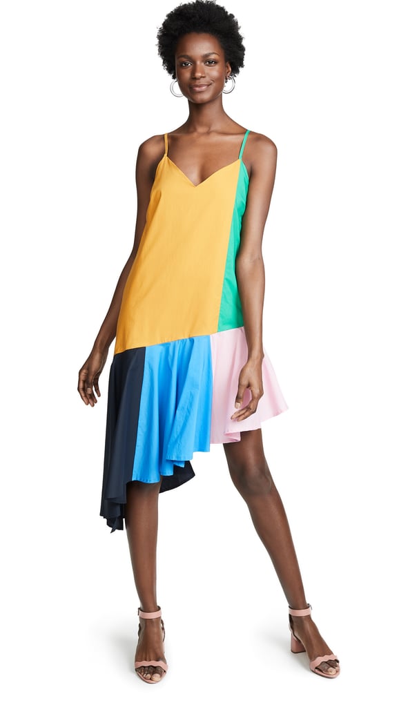 English Factory Colorblock Midi Dress