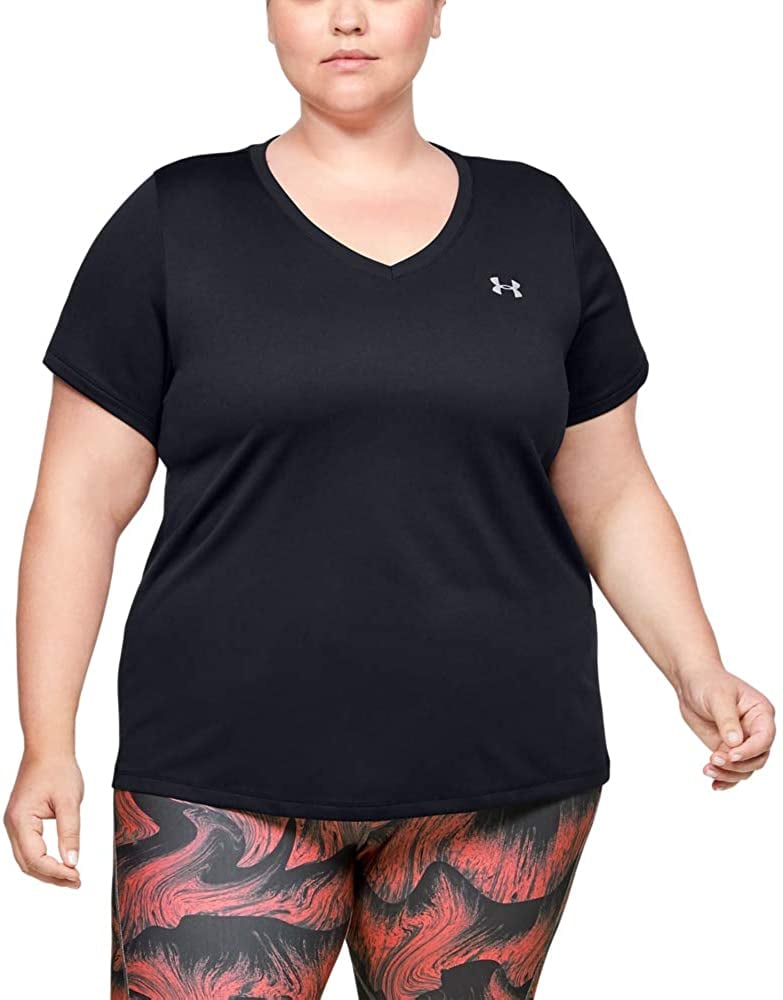 Plus Size Short Sleeve Workout Shirt