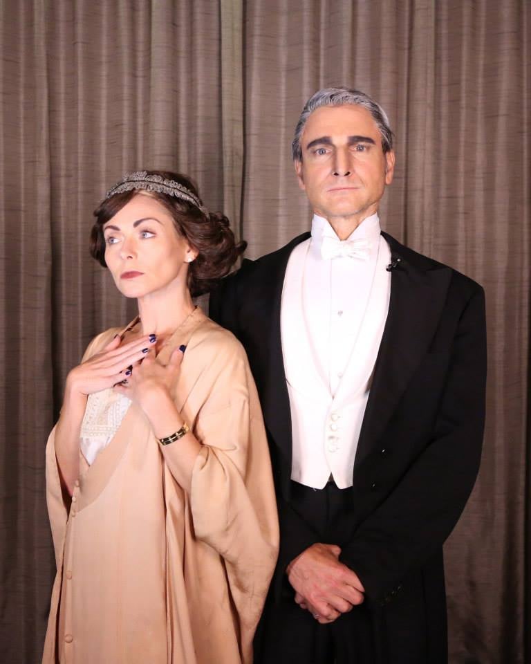 Kelly as Lady Mary From Downton Abbey
