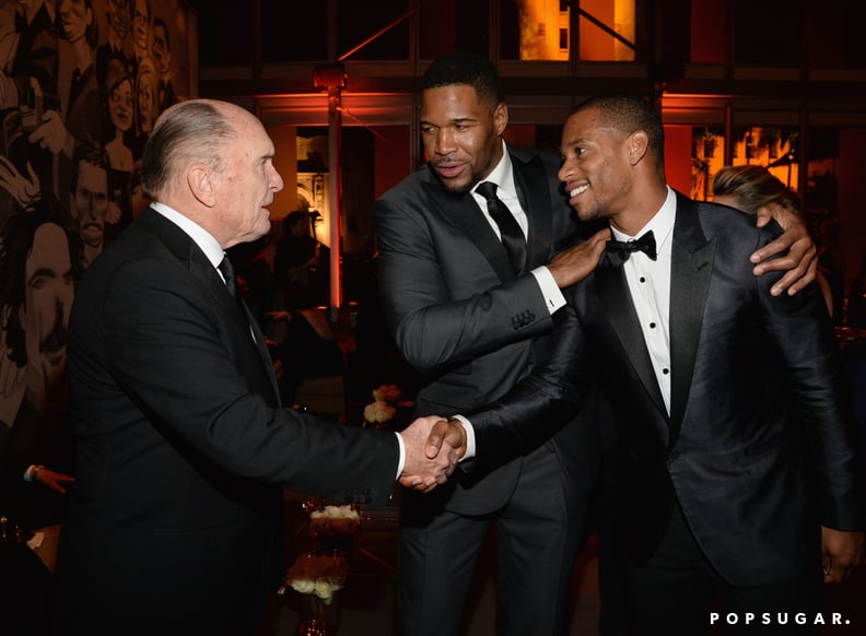 Robert Duvall, Victor Cruz, and Michael Strahan